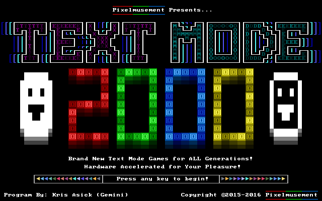 Text Mode 2000 Title